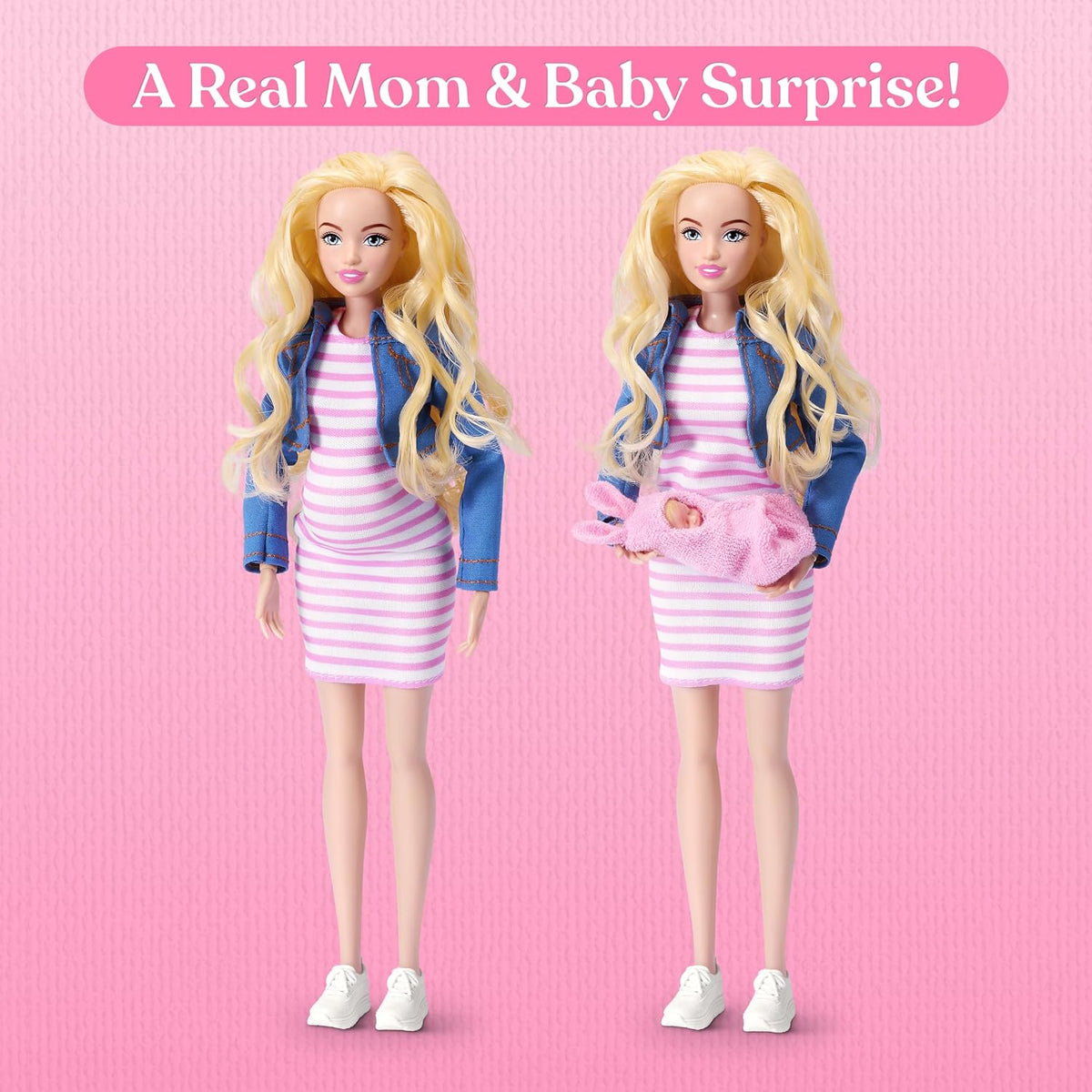 Brittany Pregnant Mom & Baby Surprise Doll Set