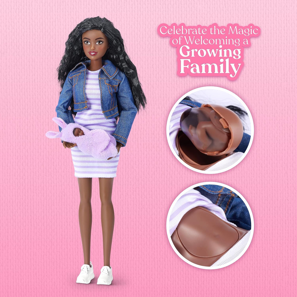 Layla Pregnant Mom & Baby Surprise Doll Set